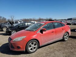 Salvage cars for sale at Des Moines, IA auction: 2014 Ford Focus SE