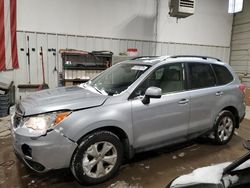 Salvage cars for sale at Des Moines, IA auction: 2016 Subaru Forester 2.5I Premium