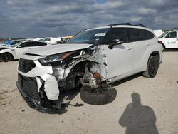 Salvage cars for sale at Houston, TX auction: 2024 Toyota Highlander LE