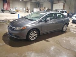 Salvage cars for sale at West Mifflin, PA auction: 2012 Honda Civic EX