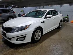 Salvage cars for sale at Candia, NH auction: 2015 KIA Optima LX