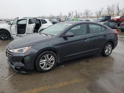 Salvage cars for sale at Bridgeton, MO auction: 2020 Hyundai Elantra SEL