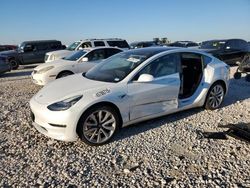 Salvage cars for sale at Temple, TX auction: 2020 Tesla Model 3