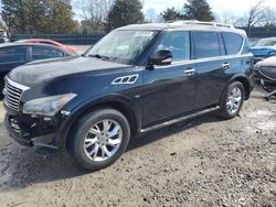 Salvage cars for sale at Madisonville, TN auction: 2014 Infiniti QX80