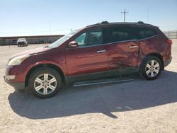 Salvage cars for sale at Andrews, TX auction: 2011 Chevrolet Traverse LT