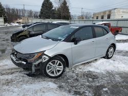 Toyota salvage cars for sale: 2021 Toyota Corolla SE