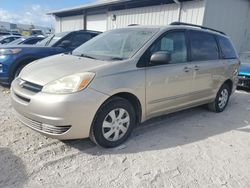 Salvage cars for sale at Apopka, FL auction: 2004 Toyota Sienna CE