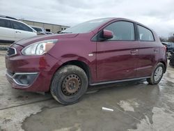 Mitsubishi salvage cars for sale: 2019 Mitsubishi Mirage ES