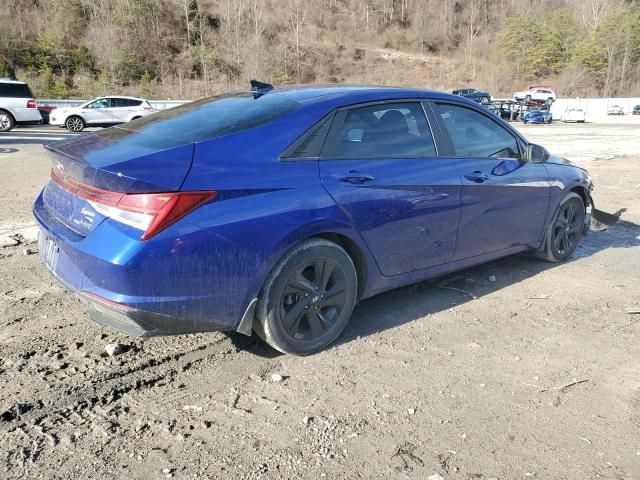 2023 Hyundai Elantra Blue