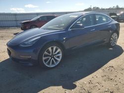 Salvage cars for sale at Fredericksburg, VA auction: 2018 Tesla Model 3