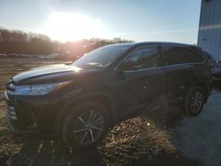 Salvage cars for sale at Windsor, NJ auction: 2017 Toyota Highlander SE