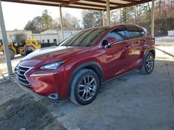 Salvage cars for sale at Hueytown, AL auction: 2015 Lexus NX 200T