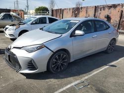 Salvage cars for sale at Wilmington, CA auction: 2018 Toyota Corolla L