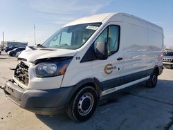 Salvage cars for sale at Grand Prairie, TX auction: 2018 Ford Transit T-150