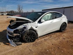 Salvage cars for sale at Oklahoma City, OK auction: 2021 Tesla Model Y