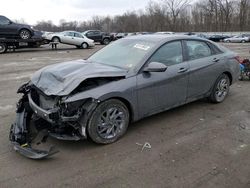 Salvage cars for sale from Copart Ellwood City, PA: 2024 Hyundai Elantra SEL