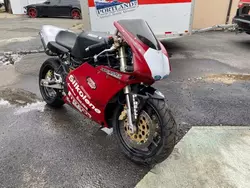 Salvage motorcycles for sale at North Billerica, MA auction: 1991 Ducati 851 Sport