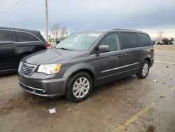 Salvage cars for sale at Pekin, IL auction: 2015 Chrysler Town & Country Touring