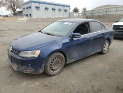 Salvage cars for sale from Copart Albuquerque, NM: 2013 Volkswagen Jetta SE