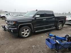 Salvage cars for sale at Dyer, IN auction: 2016 Chevrolet Silverado K1500 LTZ