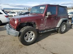 Salvage cars for sale at Pennsburg, PA auction: 2008 Jeep Wrangler X