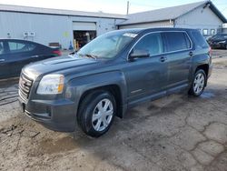 Salvage cars for sale at Pekin, IL auction: 2017 GMC Terrain SLE