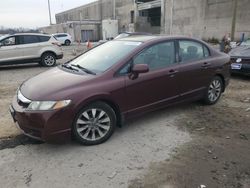 Salvage cars for sale at Fredericksburg, VA auction: 2009 Honda Civic EXL