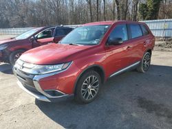 Mitsubishi Vehiculos salvage en venta: 2017 Mitsubishi Outlander ES