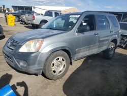 Salvage cars for sale at Brighton, CO auction: 2006 Honda CR-V LX