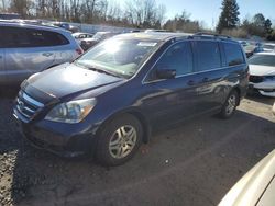 Salvage cars for sale from Copart Portland, OR: 2007 Honda Odyssey EXL