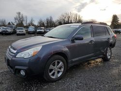 Salvage cars for sale at Portland, OR auction: 2014 Subaru Outback 2.5I Limited