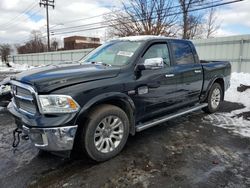 Salvage trucks for sale at New Britain, CT auction: 2016 Dodge RAM 1500 Longhorn