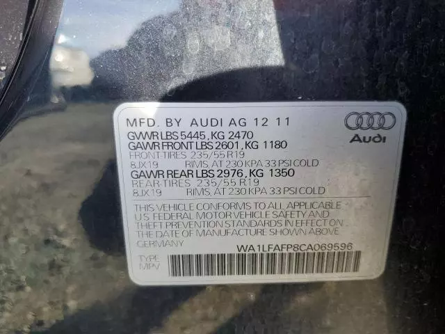 2012 Audi Q5 Premium Plus