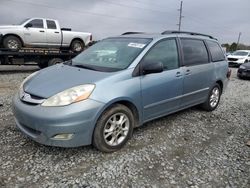 Salvage cars for sale from Copart Tifton, GA: 2006 Toyota Sienna XLE