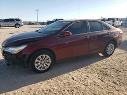 2017 Toyota Camry LE en venta en Andrews, TX