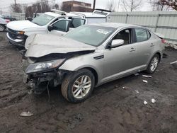 Salvage cars for sale at New Britain, CT auction: 2013 KIA Optima LX