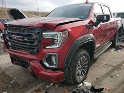 Salvage cars for sale at Littleton, CO auction: 2021 GMC Sierra K1500 AT4