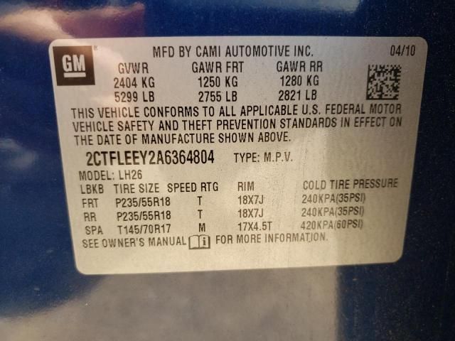 2010 GMC Terrain SLE