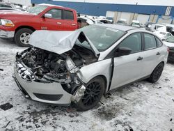 2017 Ford Focus S en venta en Woodhaven, MI