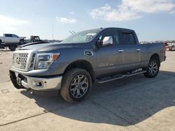 Nissan salvage cars for sale: 2018 Nissan Titan XD SL