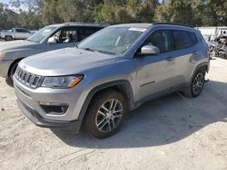 Salvage cars for sale at Ocala, FL auction: 2018 Jeep Compass Latitude