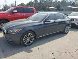 Salvage cars for sale at Savannah, GA auction: 2017 Genesis G80 Base