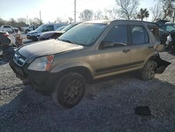 2002 Honda CR-V LX en venta en Riverview, FL