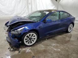 Salvage cars for sale at Walton, KY auction: 2022 Tesla Model 3