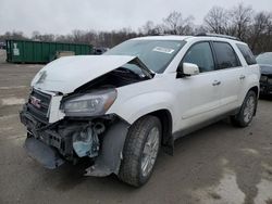 Salvage cars for sale at Ellwood City, PA auction: 2017 GMC Acadia Limited SLT-2