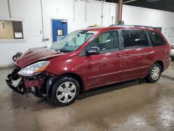 Salvage cars for sale at Blaine, MN auction: 2008 Toyota Sienna CE