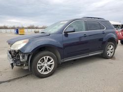 Salvage cars for sale at Fresno, CA auction: 2016 Chevrolet Equinox LT