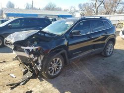 Salvage cars for sale at Wichita, KS auction: 2019 Jeep Cherokee Latitude Plus