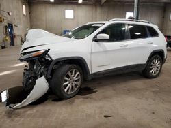 Salvage cars for sale at Blaine, MN auction: 2014 Jeep Cherokee Limited