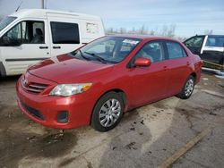 Salvage cars for sale at Pekin, IL auction: 2013 Toyota Corolla Base